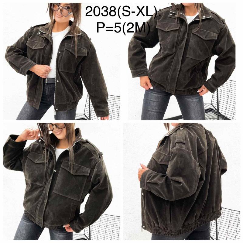 Kurtki damskie cienki Roz S-XL , 1 Kolor Paczka 5 szt 1