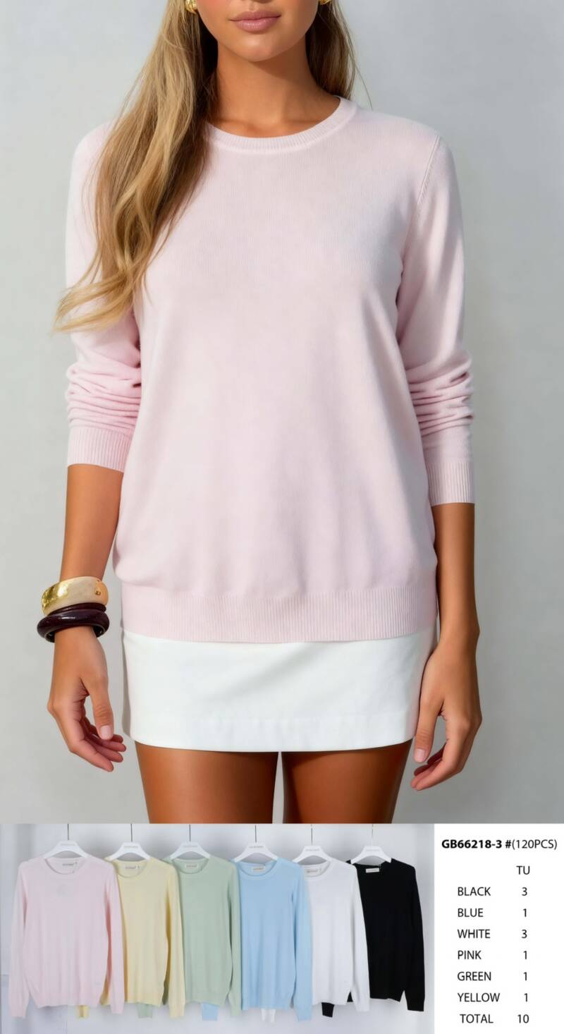 Bluzki damskie (Francja produkt) Roz Standard, Mix Kolor .Paczka 10 szt