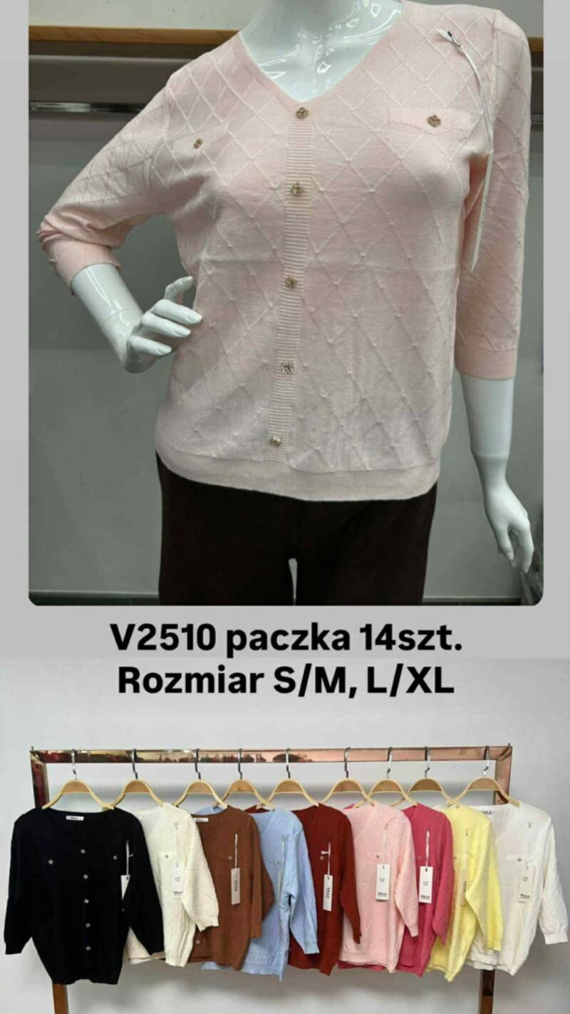 Bluzki damskie Roz S/M-L/XL , Mix Kolor Paczka 14 szt