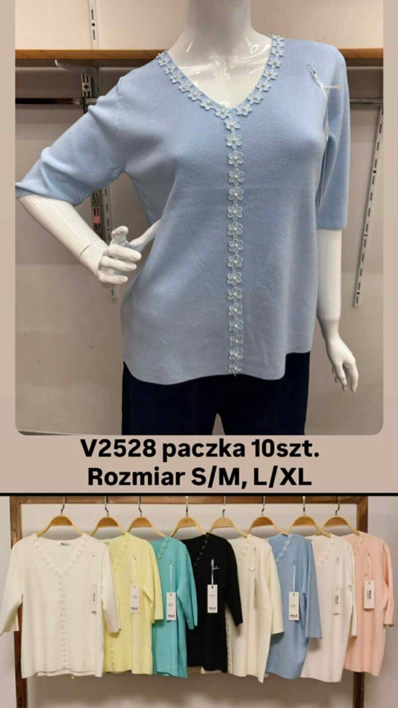 Bluzki damskie Roz S/M-L/XL , Mix Kolor Paczka 10 szt