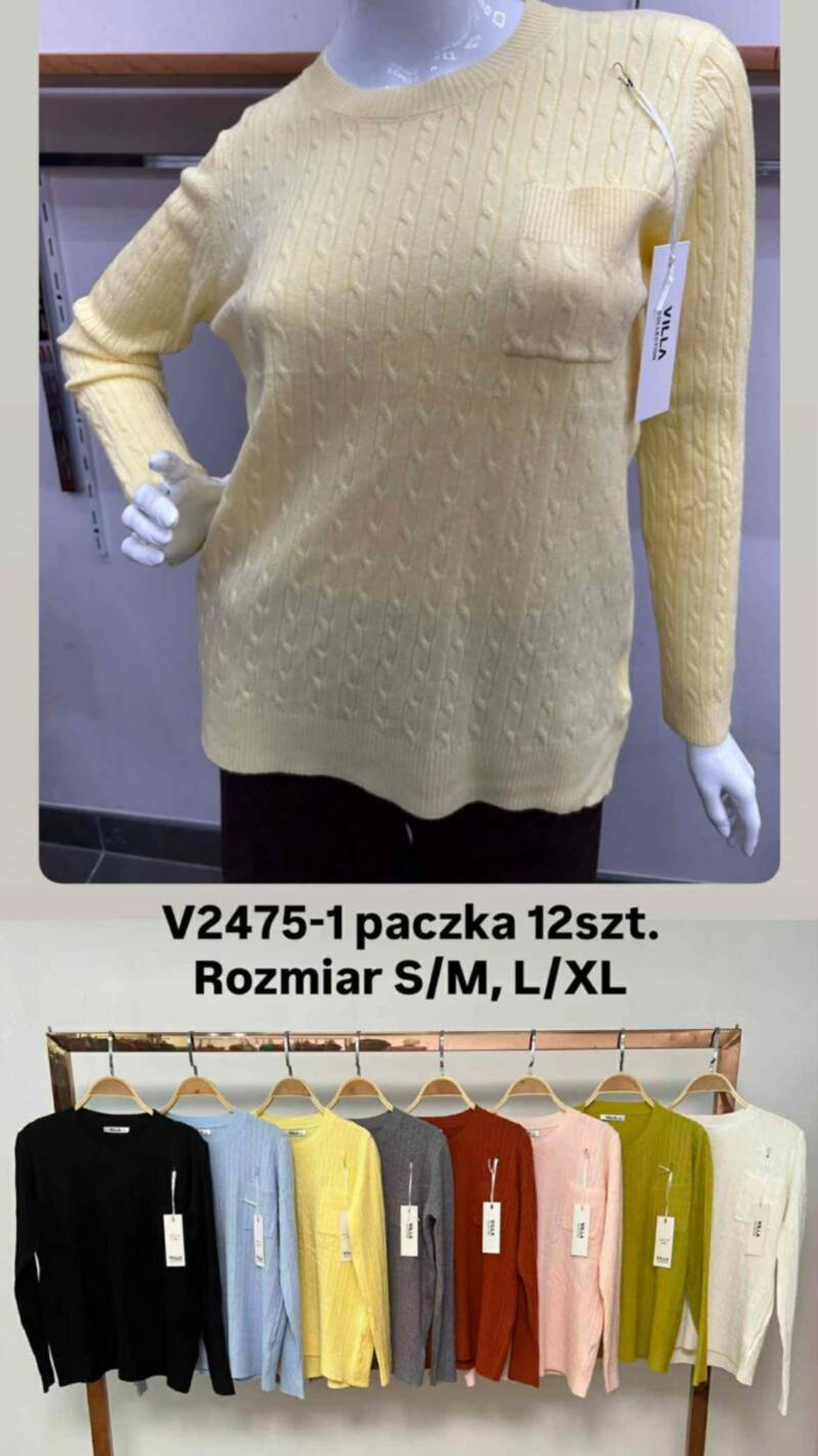 Bluzki damskie Roz S/M-L/XL , Mix Kolor Paczka 12 szt