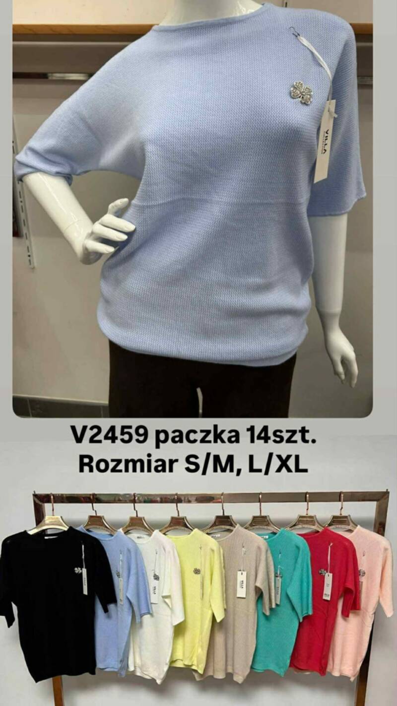 Bluzki damskie Roz S/M-L/XL , Mix Kolor Paczka 14 szt