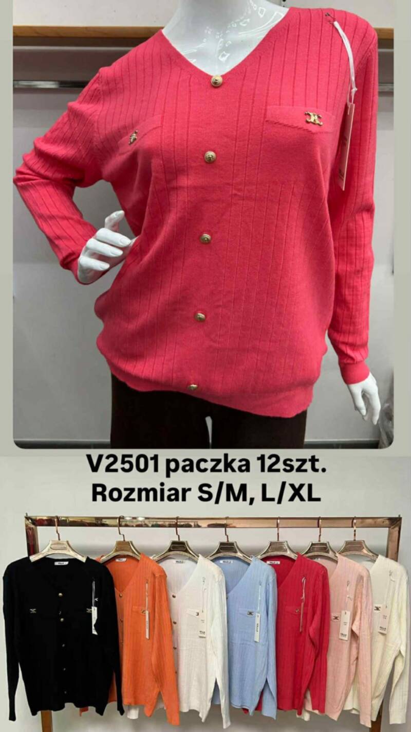 Bluzki damskie Roz S/M-L/XL , Mix Kolor Paczka 12 szt