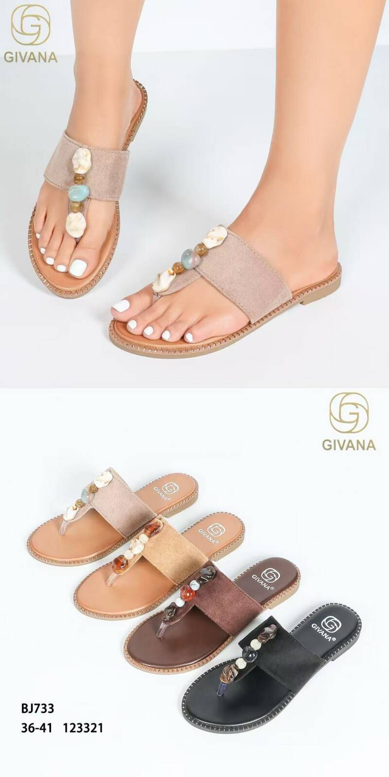 Klapki  damskie Roz 36-41 /12 par