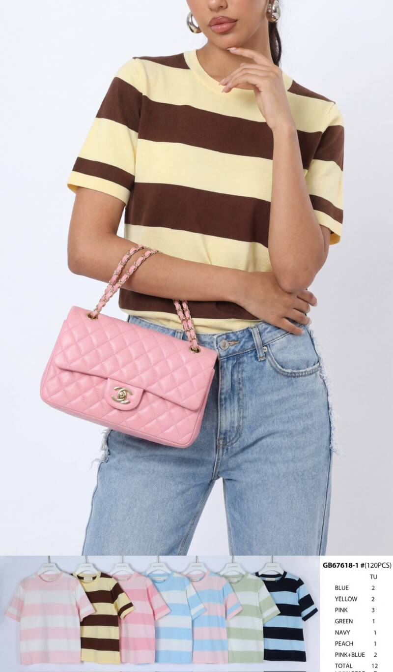 Bluzki damskie (Francja produkt) Roz Standard, Mix Kolor .Paczka 12 szt