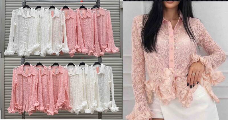 Koszule damskie  (Włoskie produkt) Roz Standard, Mix Kolor Paczka 5 szt