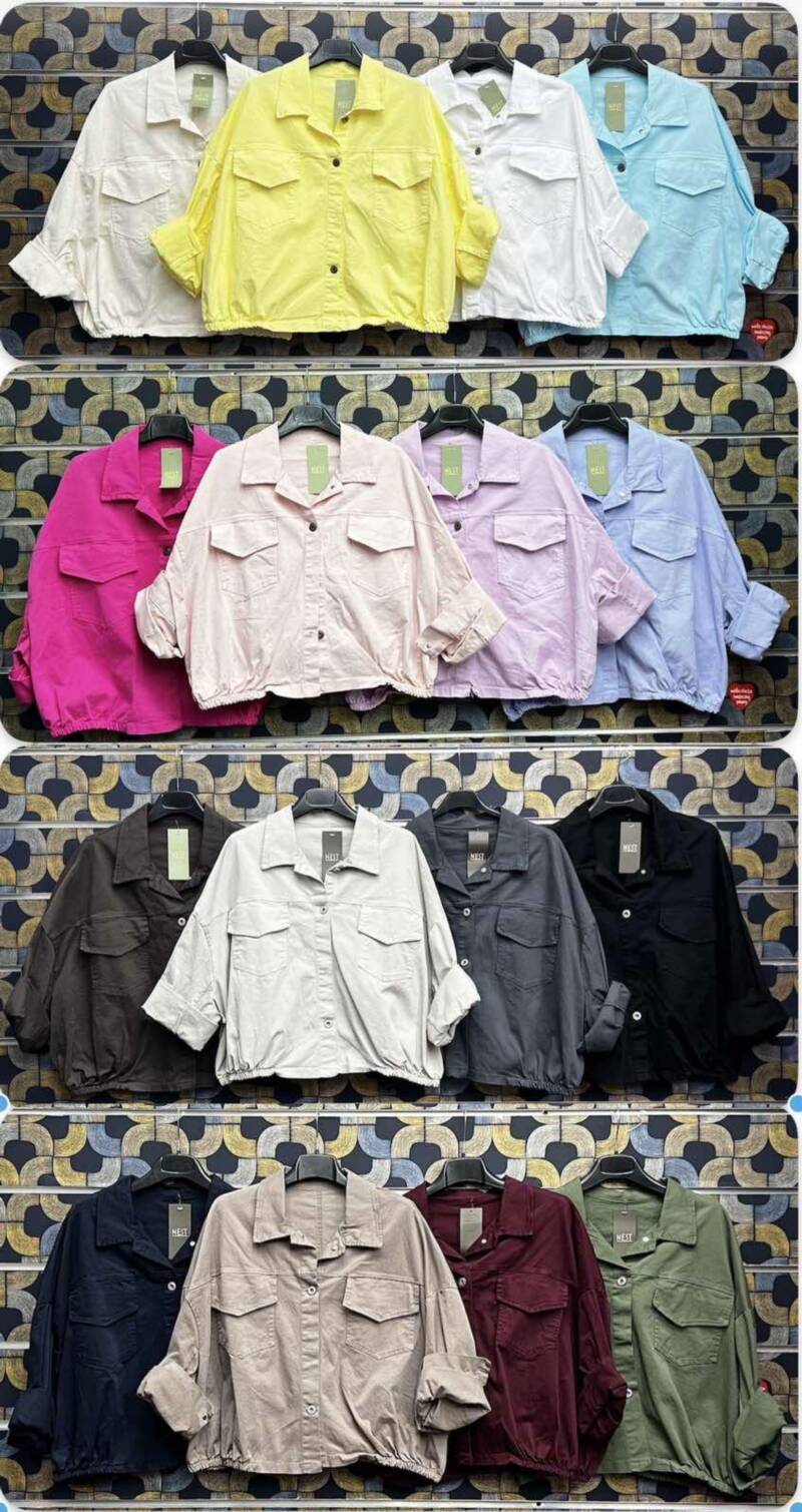 Koszule  damskie (Włoskie produkt) Roz Standard, Mix Kolor Paczka 5 szt