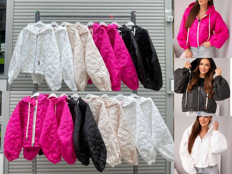 Kurtki damskie (Włoskie produkt) Roz Standard, Mix Kolor Paczka 5 szt