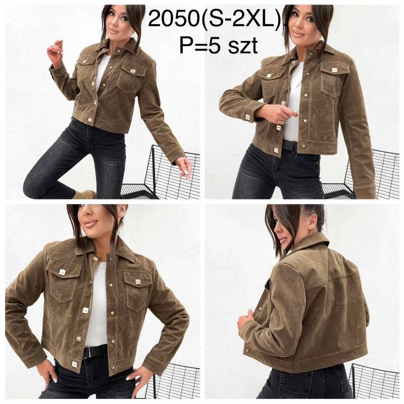 Kurtki damskie jeansy Roz S-2XL , 1 Kolor Paczka 5 szt