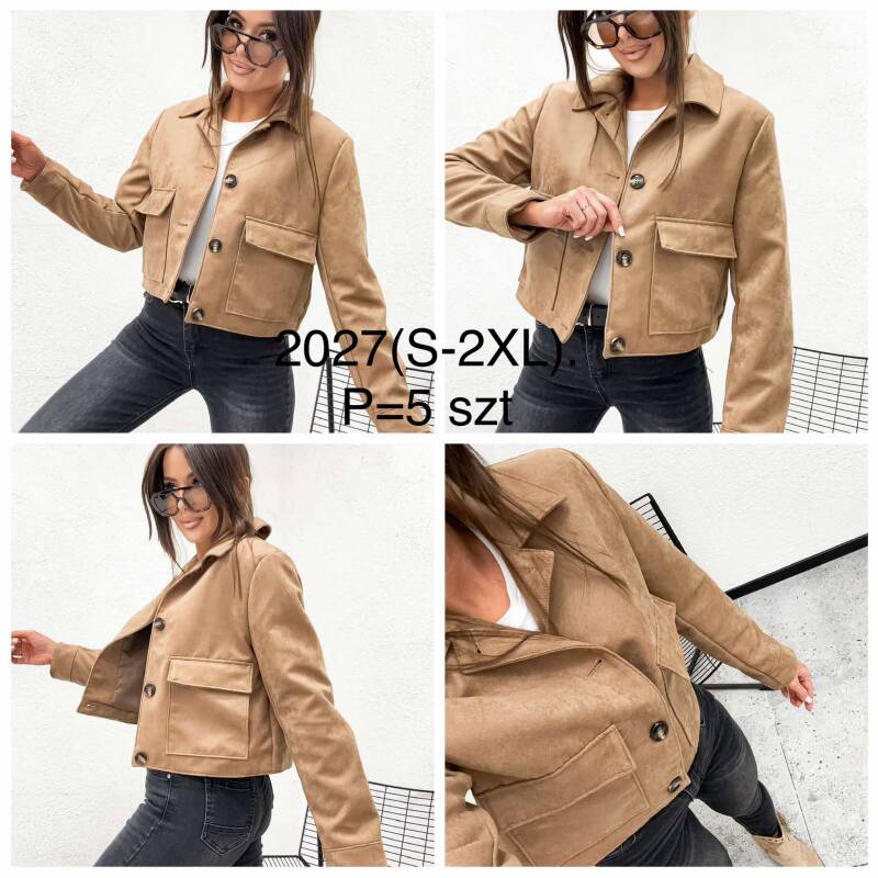 Kurtki damskie cienki Roz S-2XL , 1 Kolor Paczka 5 szt