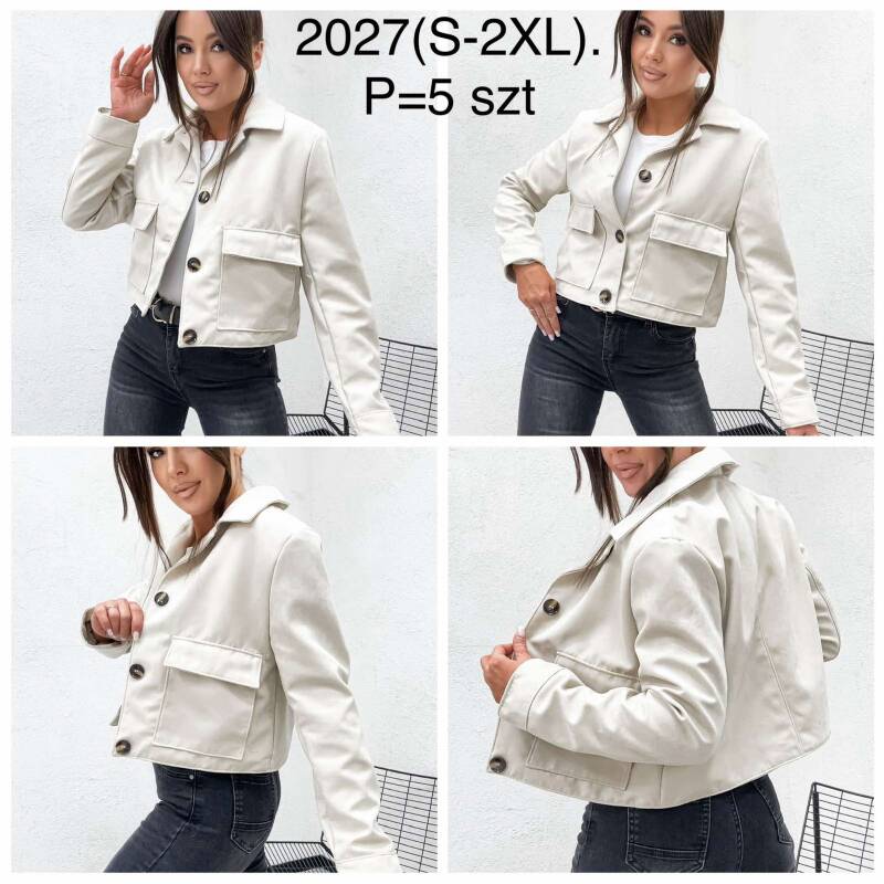 Kurtki damskie cienki Roz S-2XL , 1 Kolor Paczka 5 szt