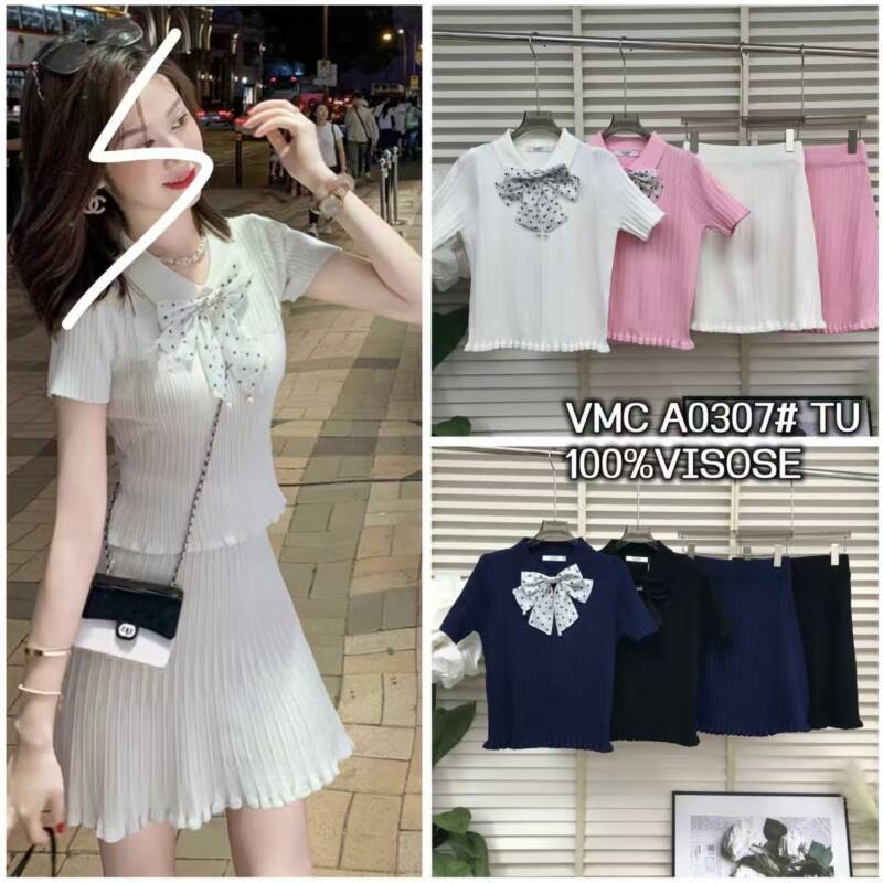 Komplet  damskie (Francja produkt) Roz Standard, Mix Kolor .Paczka 12 szt