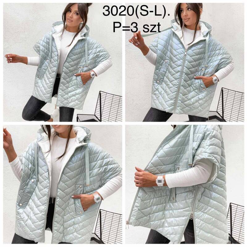 Kurtki damskie cienki Roz S-L , 1 Kolor Paczka 3 szt 3