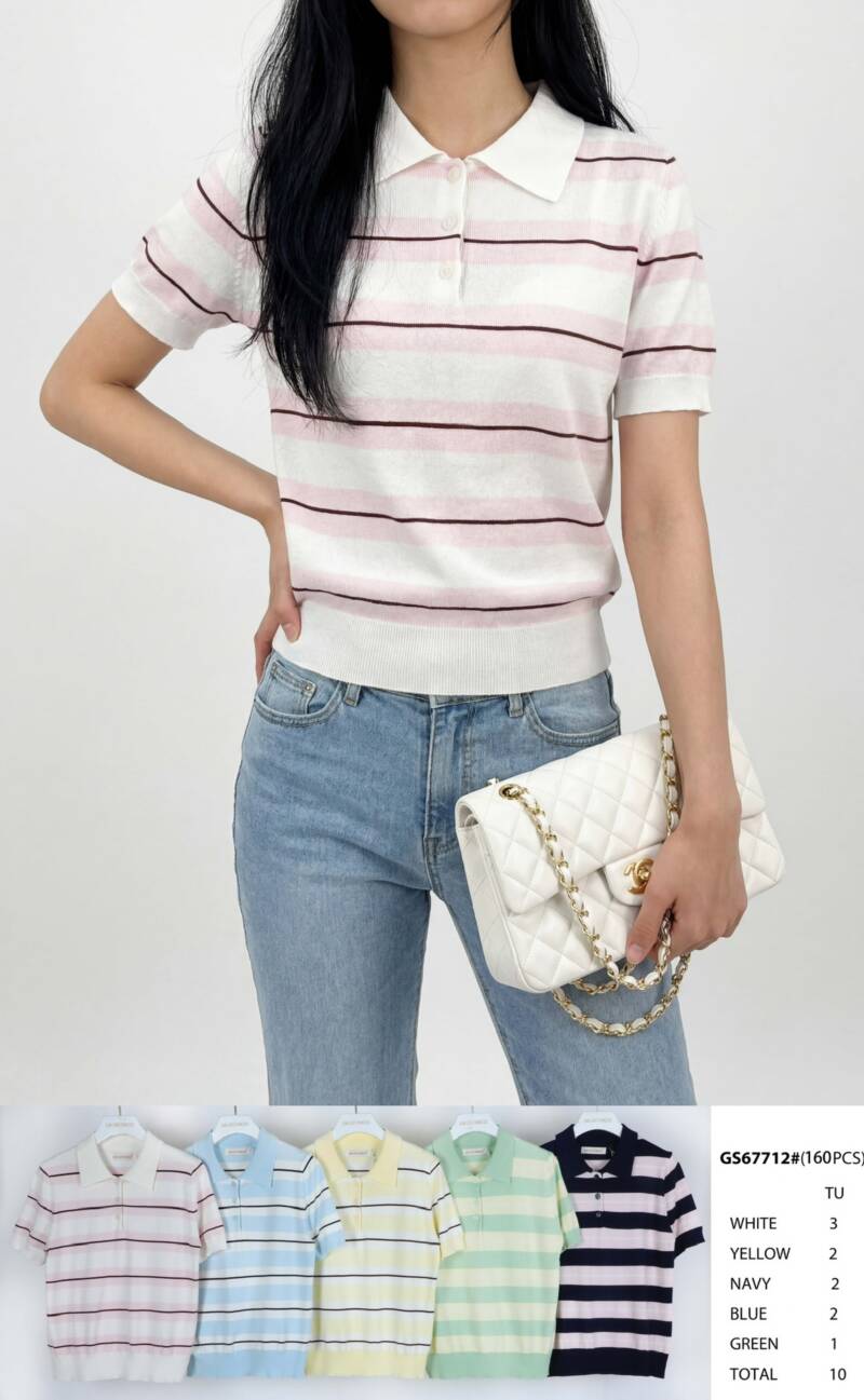 Bluzki damskie (Francja produkt) Roz Standard, Mix Kolor .Paczka 10 szt