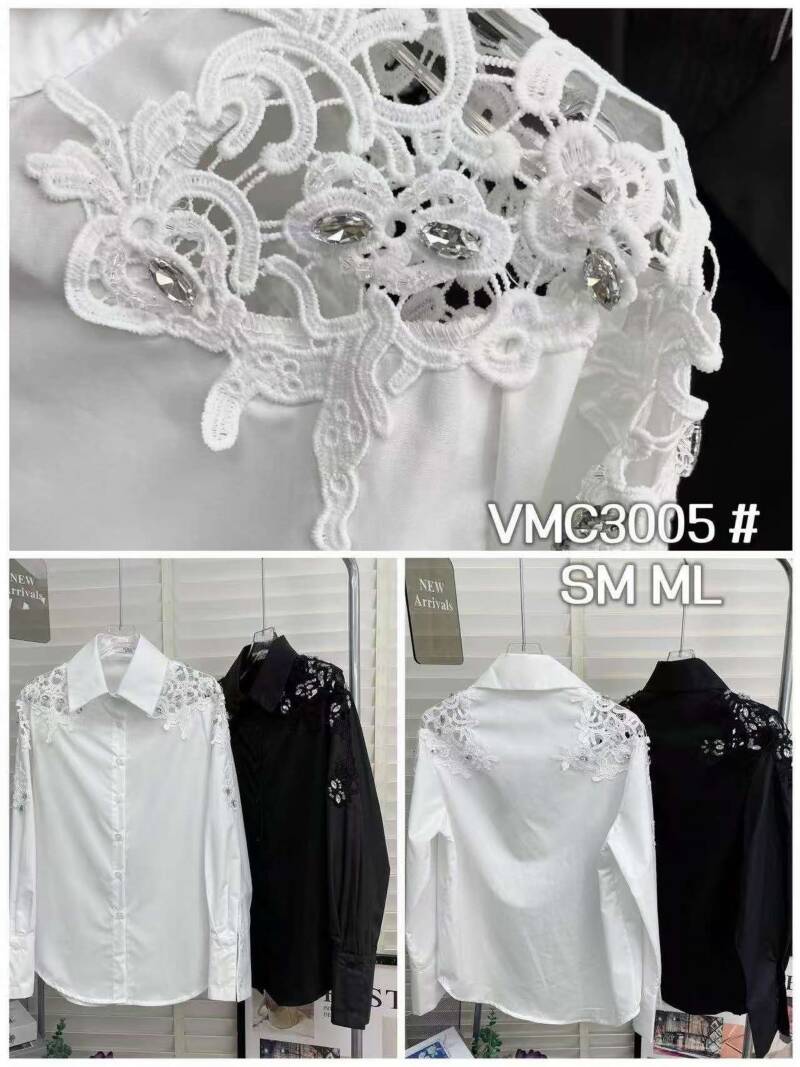 Koszule damskie (Francja produkt) Roz S/M-M/L, Mix Kolor .Paczka 12 szt