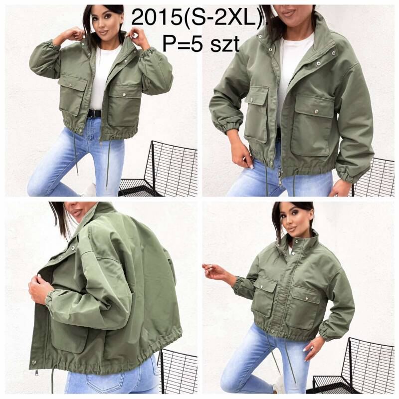 Kurtki damskie cienki Roz S-2XL , 1 Kolor Paczka 5 szt