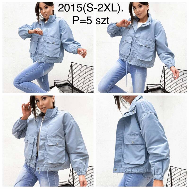 Kurtki damskie cienki Roz S-2XL , 1 Kolor Paczka 5 szt