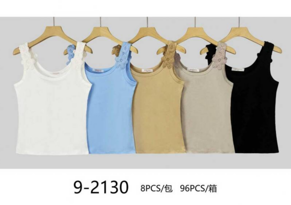 Bluzki damskie Roz Standard, Mix Kolor Paczka 8 szt 1