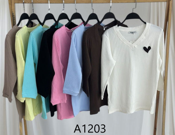 Bluzki damskie Roz Standard, Mix Kolor Paczka 10 szt