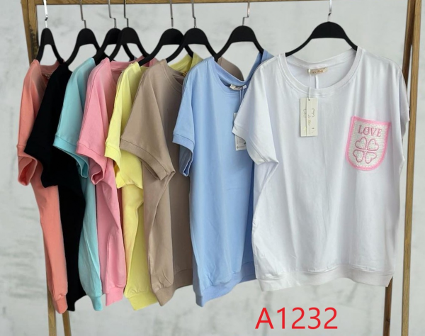 Bluzki damskie Roz Standard, Mix Kolor Paczka 10 szt