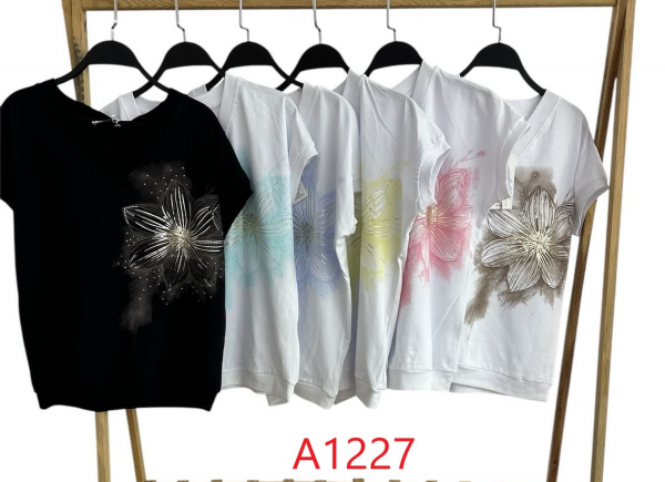 Bluzki damskie Roz Standard, Mix Kolor Paczka 10 szt