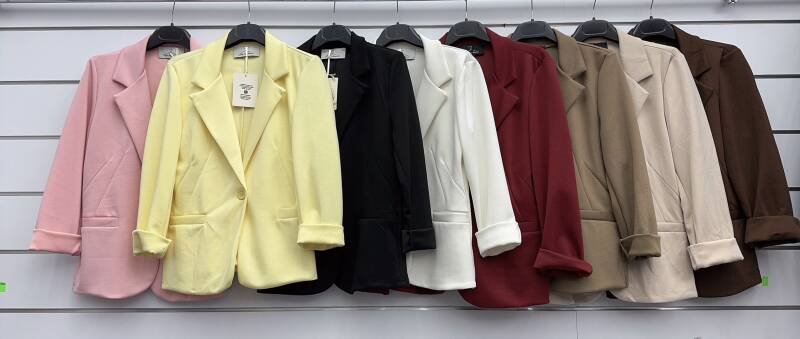 Żakiety damskie (Włoskie produkt) Roz Standard, Mix Kolor Paczka 5 szt