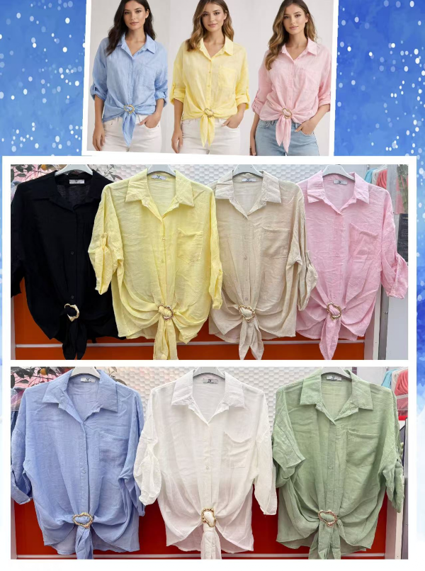 Koszule damskie (Włoskie produkt) Roz Standard, Mix Kolor Paczka 5 szt