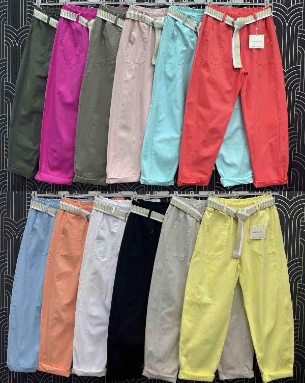 Spodnie damskie (Włoskie produkt) Roz Standard, Mix Kolor Paczka 5 szt