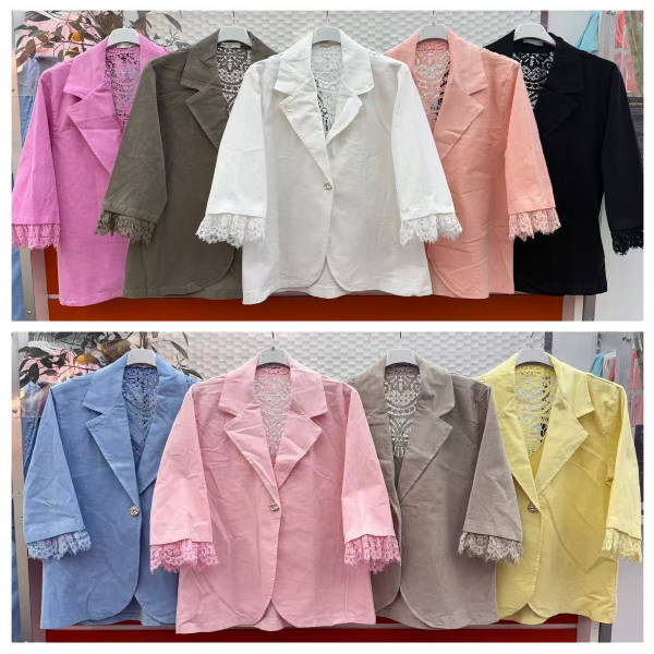 Żakiety damskie (Włoskie produkt) Roz Standard, Mix Kolor Paczka 5 szt