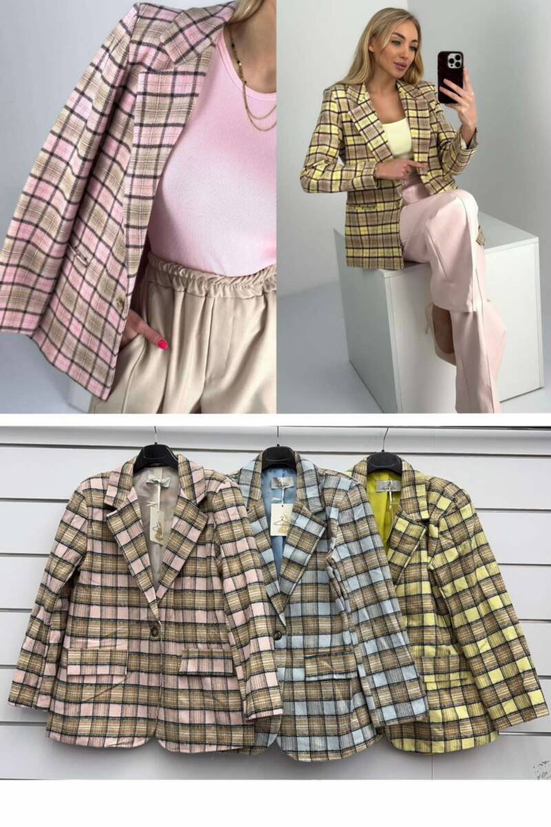 Żakiety damskie (Włoskie produkt) Roz Standard, Mix Kolor Paczka 5 szt