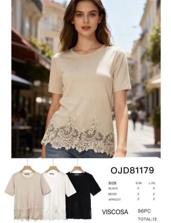 Bluzki damskie Roz S/M-L/XL , Mix Kolor Paczka 12 szt