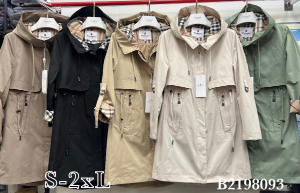 Kurtki damskie cienki Roz S-2XL, 1 Kolor Paczka 5 szt 1