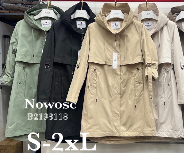 Kurtki damskie cienki Roz S-2XL, 1 Kolor Paczka 5 szt 1