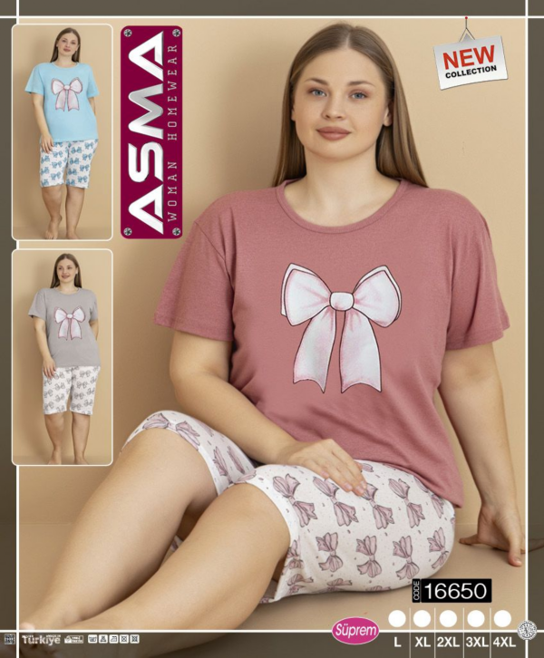 Piżama damska Roz XL-4XL, Mix kolor Paczka 15 szt