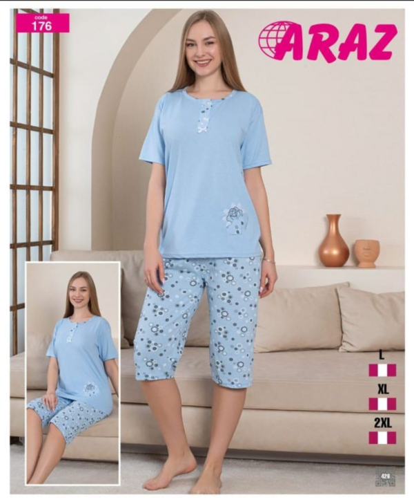 Piżama damska Roz Standard, Mix kolor Paczka 12 szt