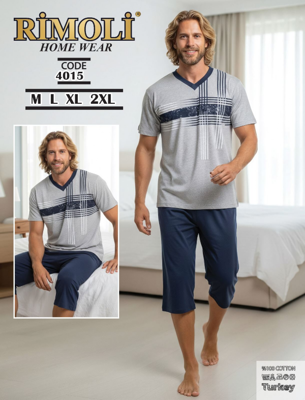 Piżama męska Roz M/L-XL-2XL, Mix kolor Paczka 8 szt