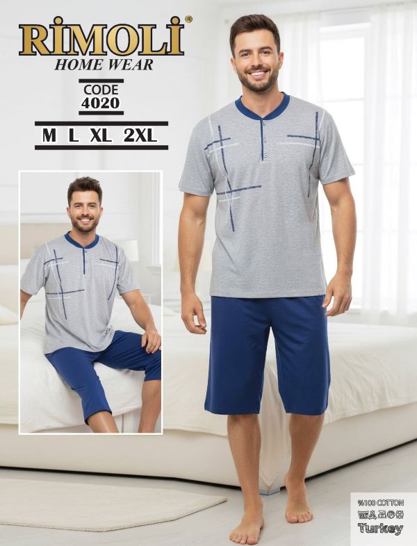 Piżama męska Roz M/L-XL-2XL, Mix kolor Paczka 8 szt