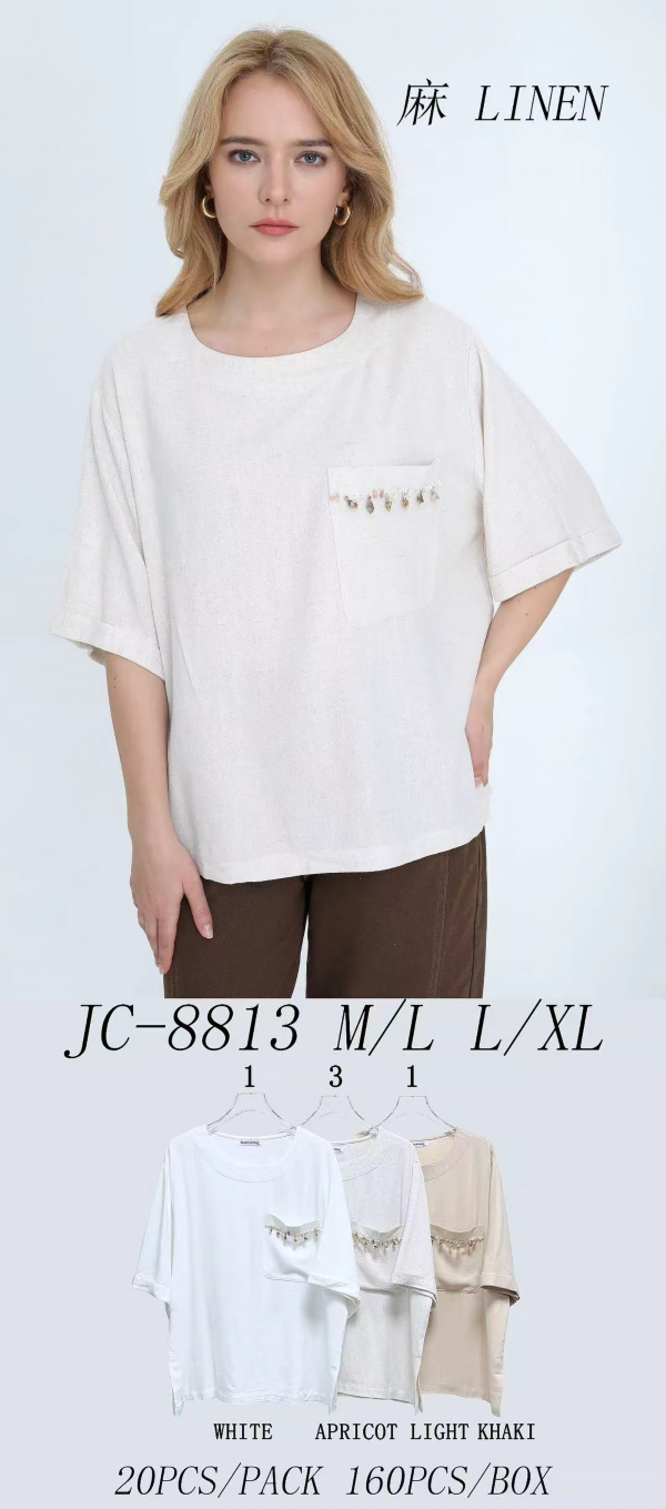 Bluzki damskie Roz M/L-L/XL , Mix Kolor Paczka 5 szt