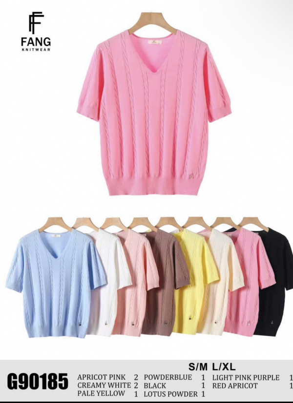  Bluzki damskie Roz S/M-L/XL , Mix Kolor Paczka 10 szt