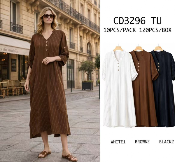  Sukienki damskie Roz M/L-L/XL , Mix Kolor Paczka 10 szt 1