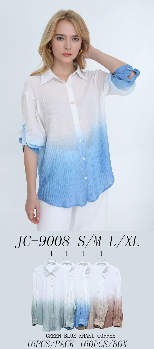 Koszule damskie Roz S/M-L/XL , Mix Kolor Paczka 4 szt