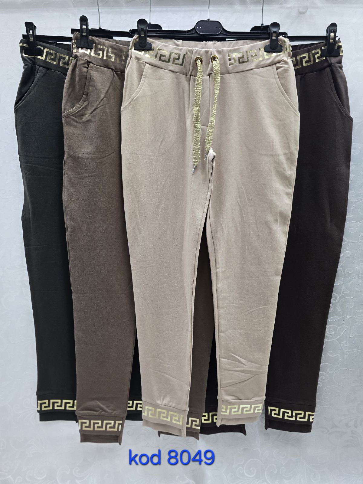 Spodnie damskie (Turecki produkt) Roz Standard, Mix Kolor .Paczka 12 szt