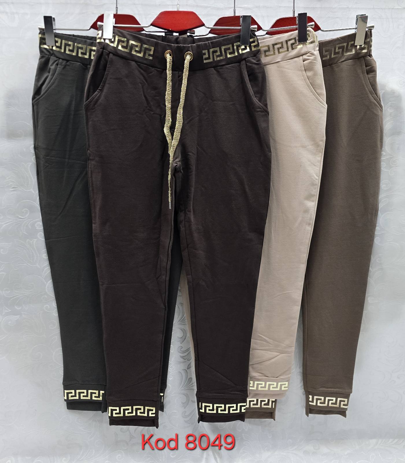 Spodnie damskie (Turecki produkt) Roz Standard, Mix Kolor .Paczka 12 szt