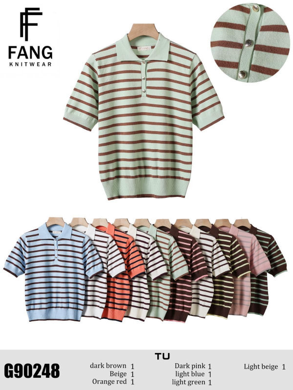 Bluzki damskie Roz Standard, Mix Kolor Paczka 10 szt 1