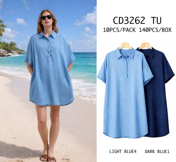  Sukienki damskie Roz M/L-L/XL , Mix Kolor Paczka 10 szt