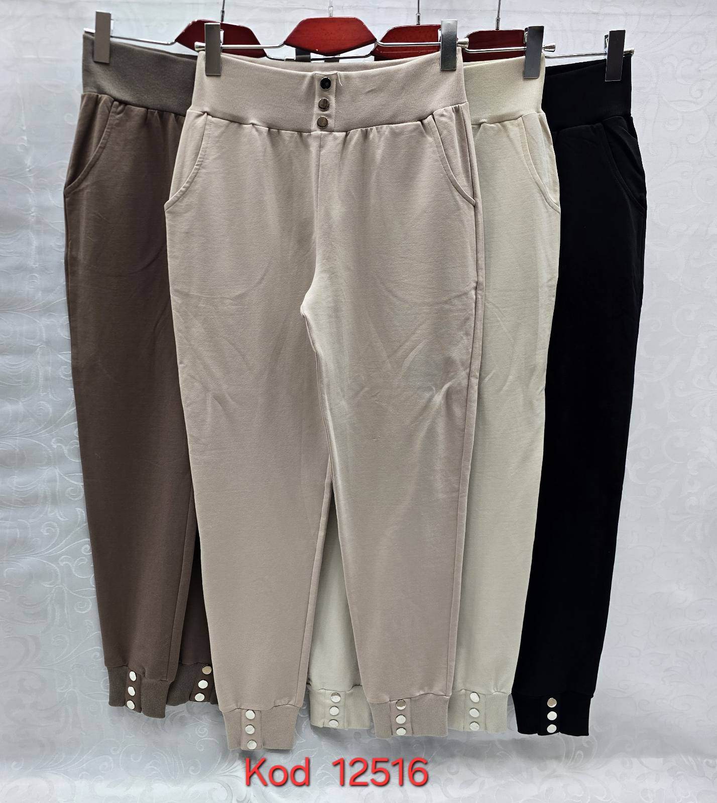 Spodnie damskie (Turecki produkt) Roz Standard, Mix Kolor .Paczka 12 szt