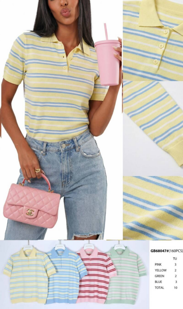 Bluzka damska (Francja produkt) Roz Standard, Mix Kolor .Paczka 10 szt