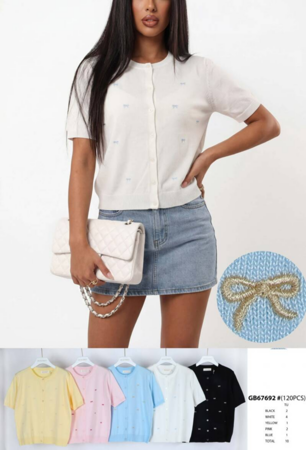 Bluzka damska (Francja produkt) Roz Standard, Mix Kolor .Paczka 10 szt