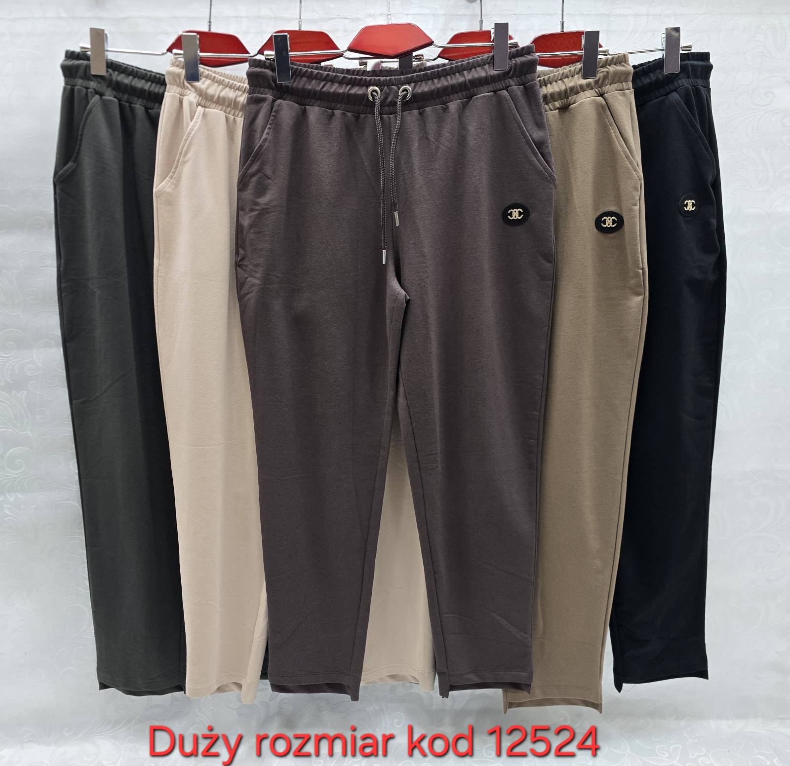 Spodnie damskie (Turecki produkt) Roz Standard, Mix Kolor .Paczka 12 szt