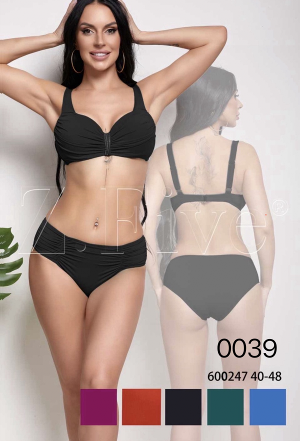 Stroje kąpielowe dwuczęściowy Roz 40-48, 1 Kolor Paczka 5 szt.